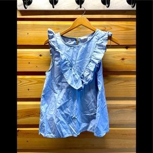 Large blue blouse